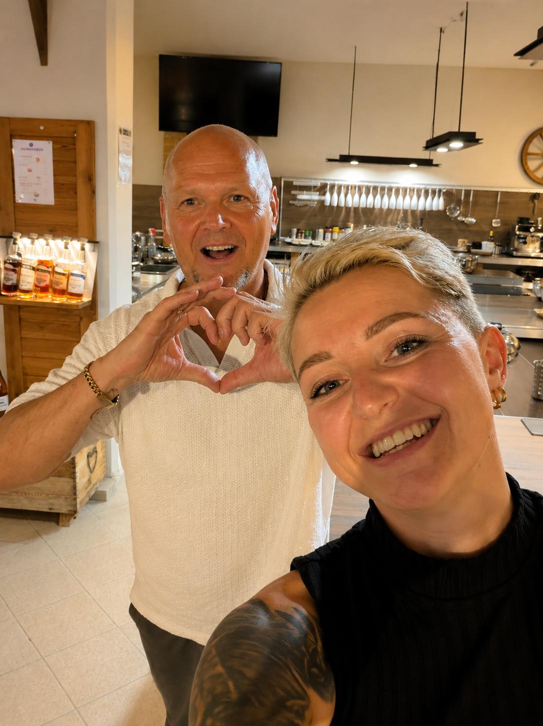 Ron und Nadine Tschörtner